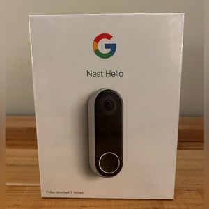 Google Nest (Wired) Video Doorbell | Brand New